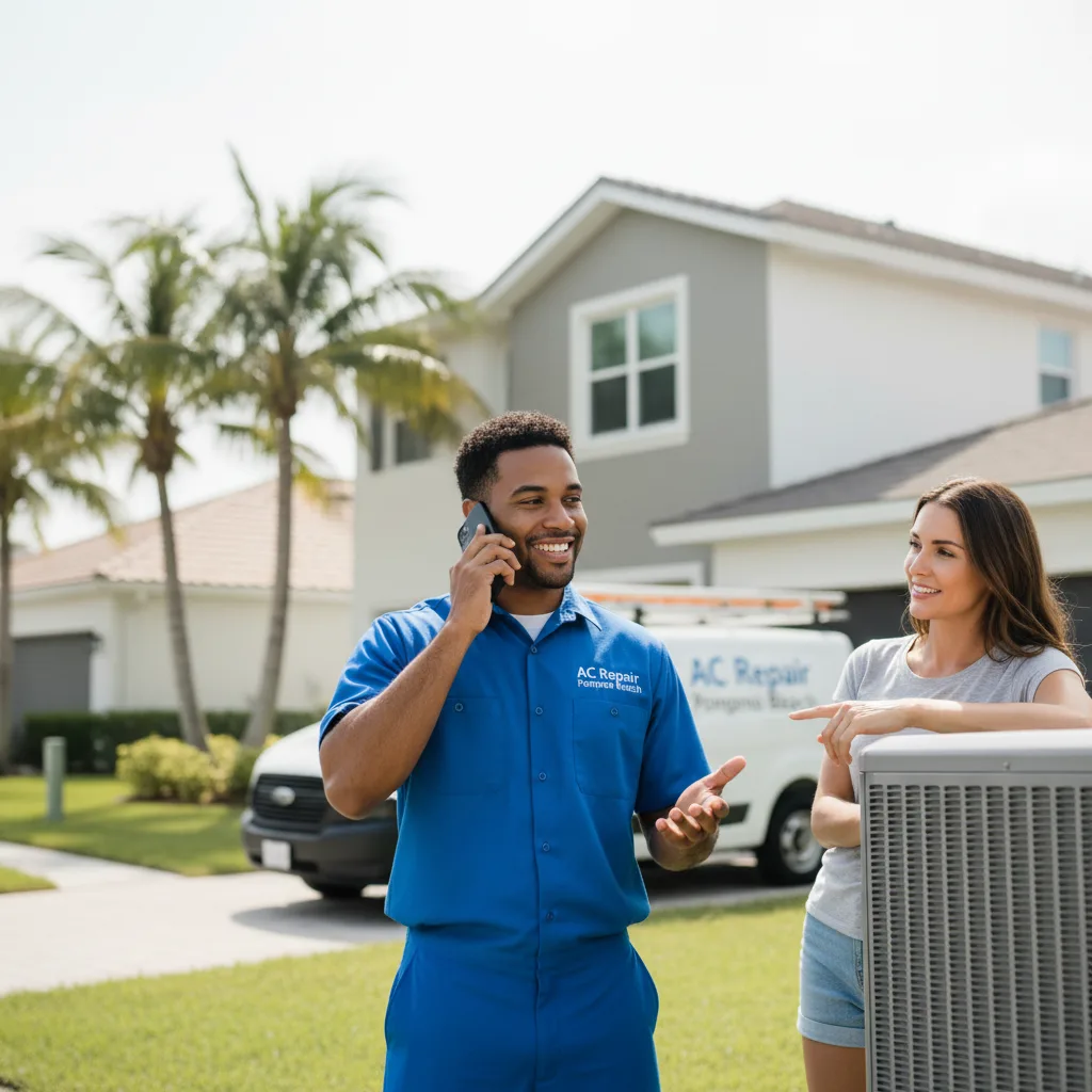 AC Repair Pompano Beach customer support in Phyllis